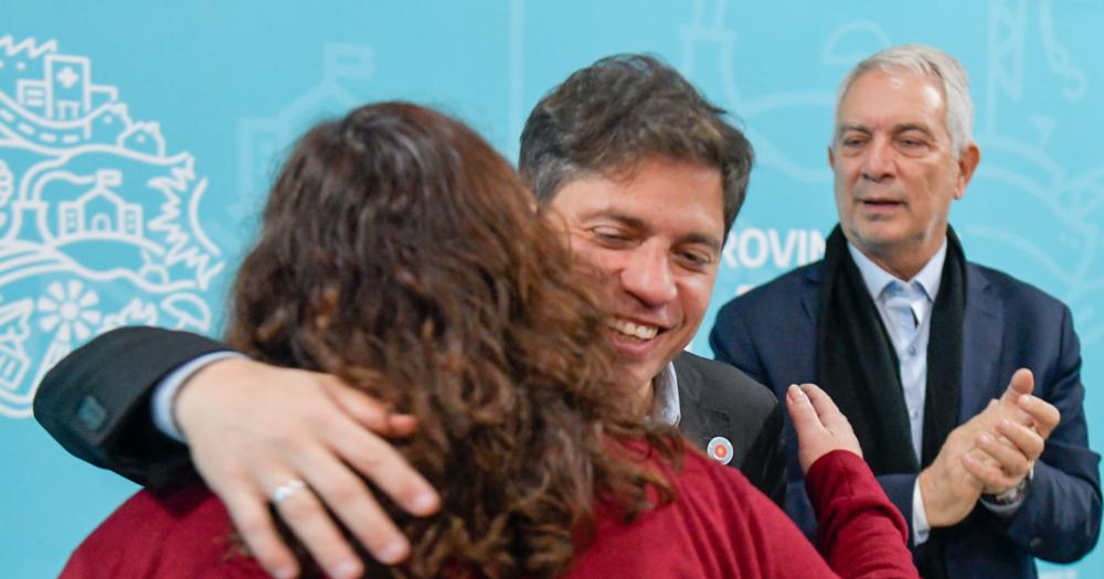 Respaldo a Kicillof para la reeleccioacuten