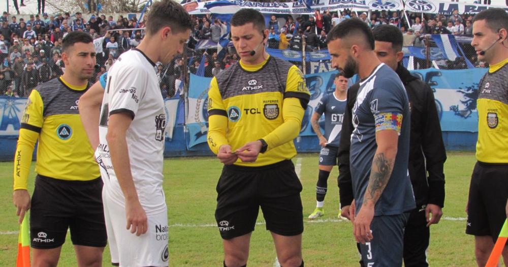 Los capitanes Otermín y Benaducci