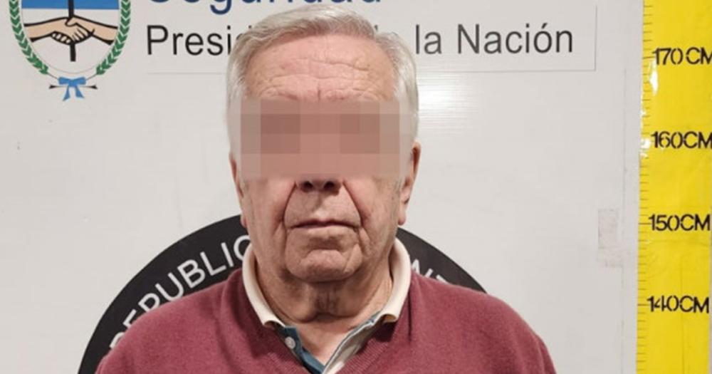 Guillermo Domínguez Matheu tras su detención