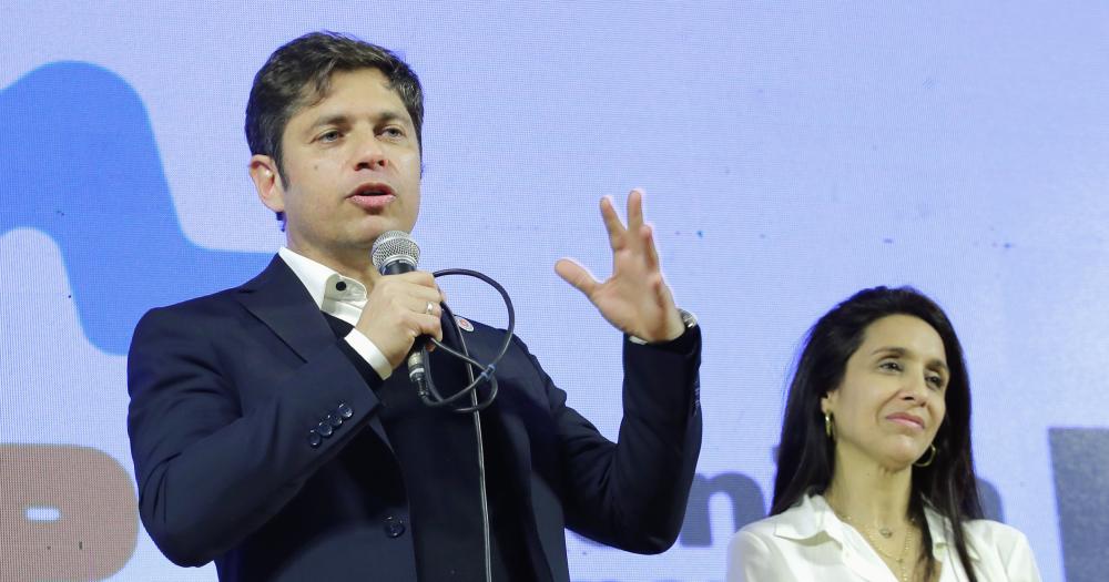 Kicillof participó de un acto en Zrate