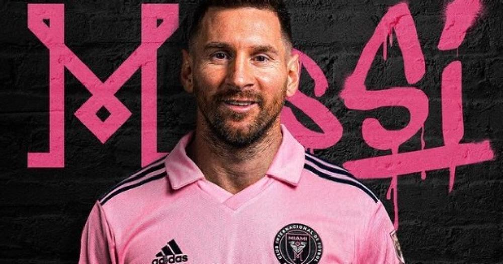 El Inter Miami presentó a Leo Messi en sus redes sociales