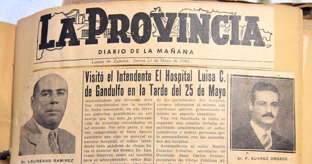 Teniacutea un archivo histoacuterico sobre el Gandulfo y lo donoacute a La Unioacuten