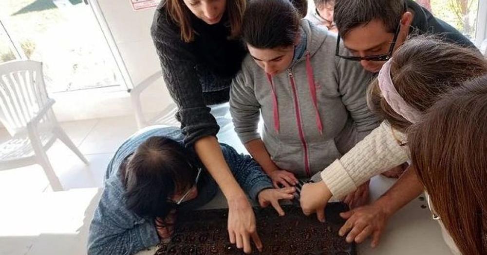 Tuvieron un taller de reforestación