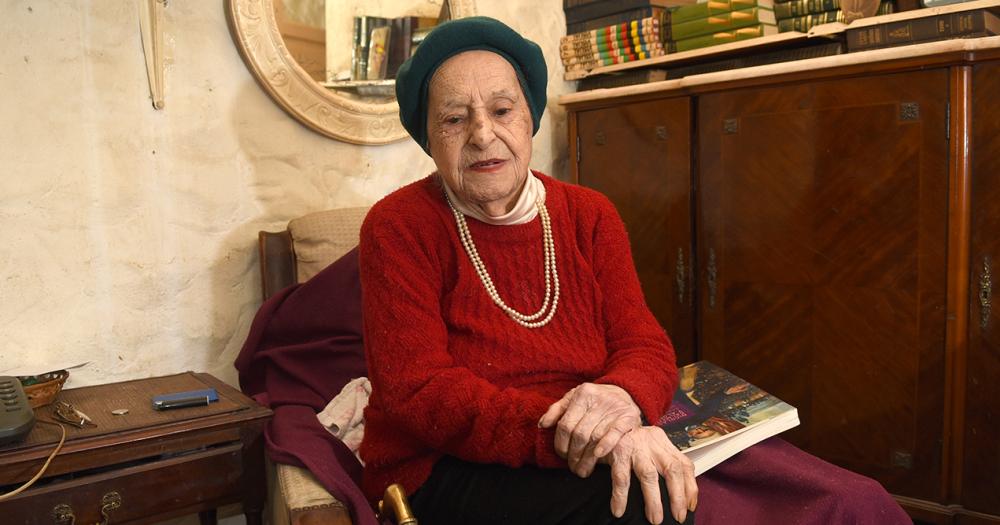 Tiene 94 antildeos y es nieta de un presidente- la historia de Kike