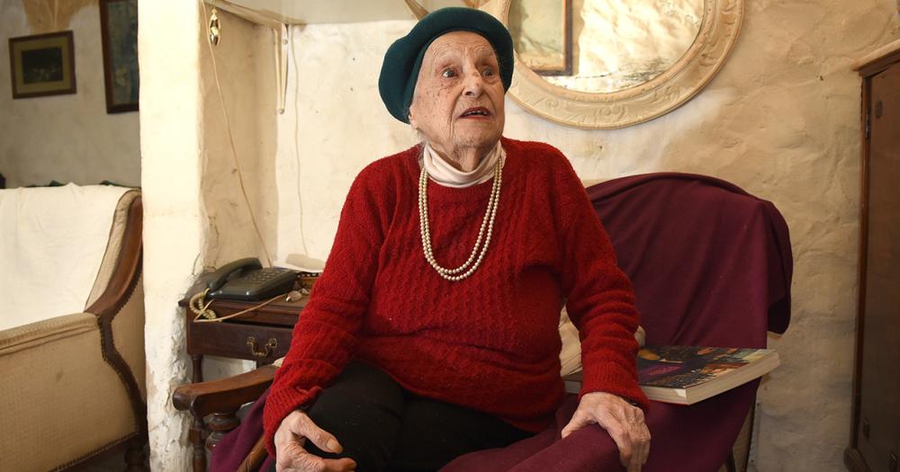 Tiene 94 antildeos y es nieta de un presidente- la historia de Kike