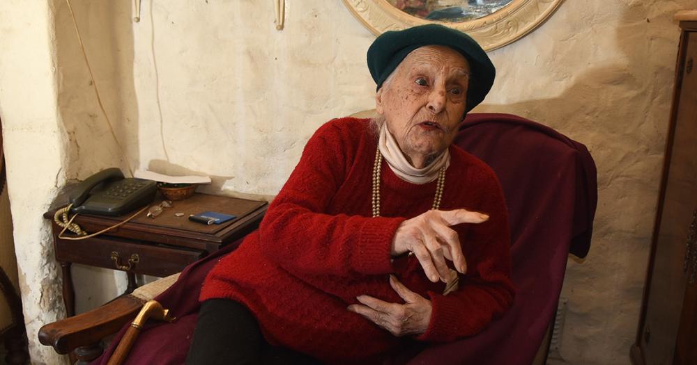 Tiene 94 antildeos y es nieta de un presidente- la historia de Kike