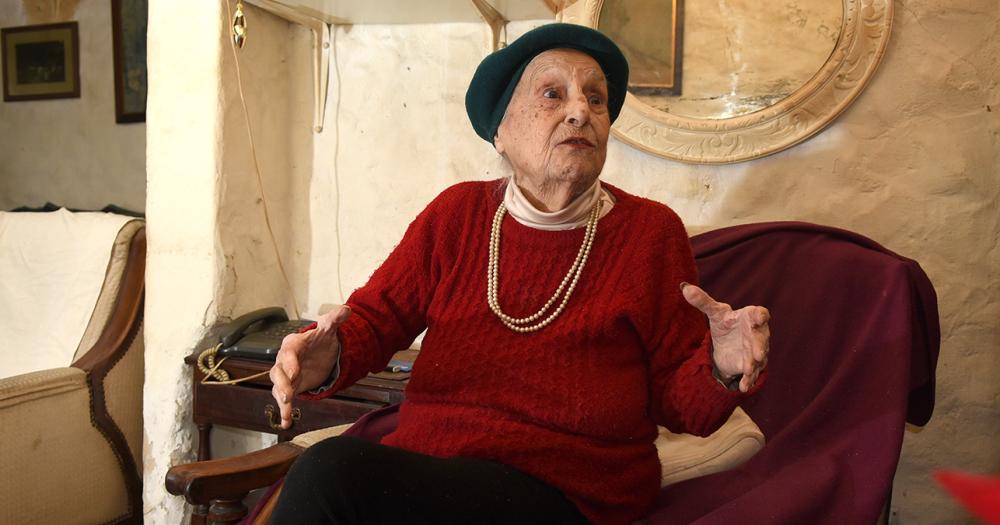 Tiene 94 antildeos y es nieta de un presidente- la historia de Kike