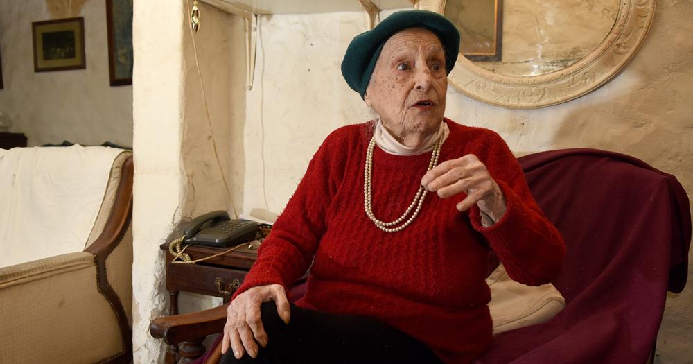 Tiene 94 antildeos y es nieta de un presidente- la historia de Kike