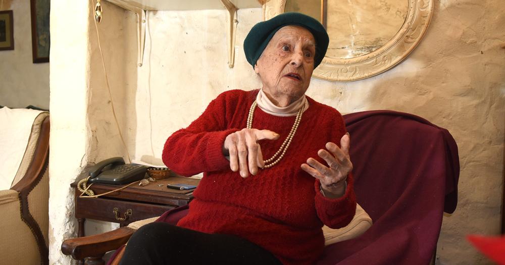 Tiene 94 antildeos y es nieta de un presidente- la historia de Kike
