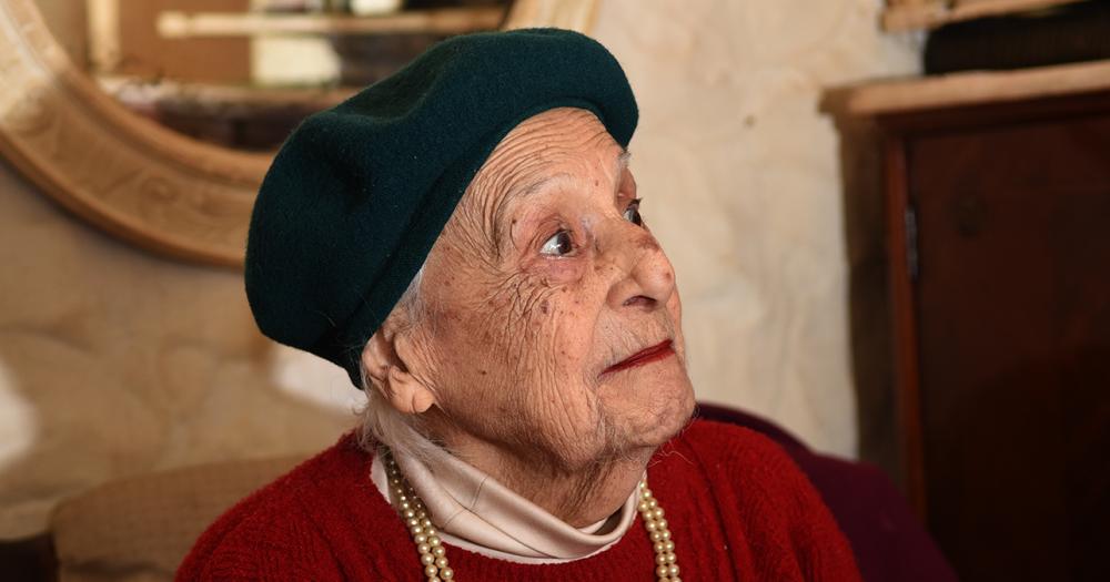 Tiene 94 antildeos y es nieta de un presidente- la historia de Kike