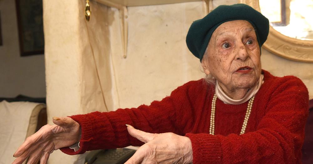 Tiene 94 antildeos y es nieta de un presidente- la historia de Kike