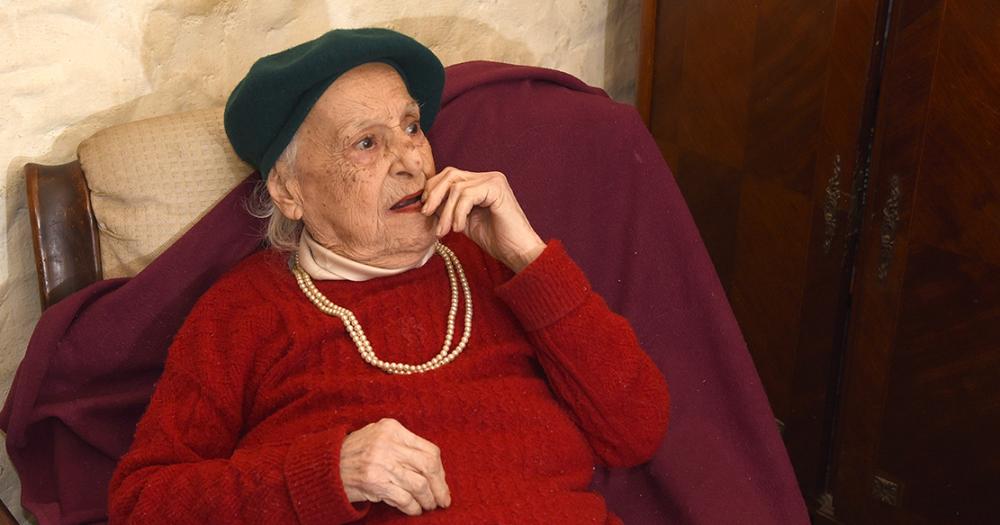 Tiene 94 antildeos y es nieta de un presidente- la historia de Kike