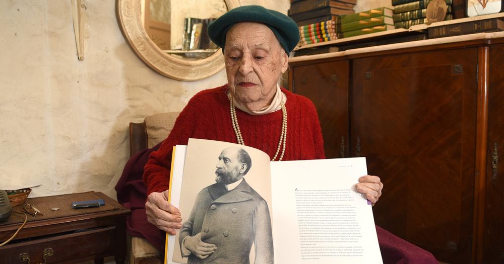 Tiene 94 antildeos y es nieta de un presidente- la historia de Kike