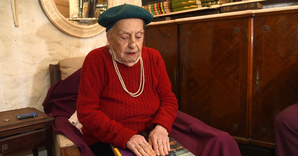 Tiene 94 antildeos y es nieta de un presidente- la historia de Kike