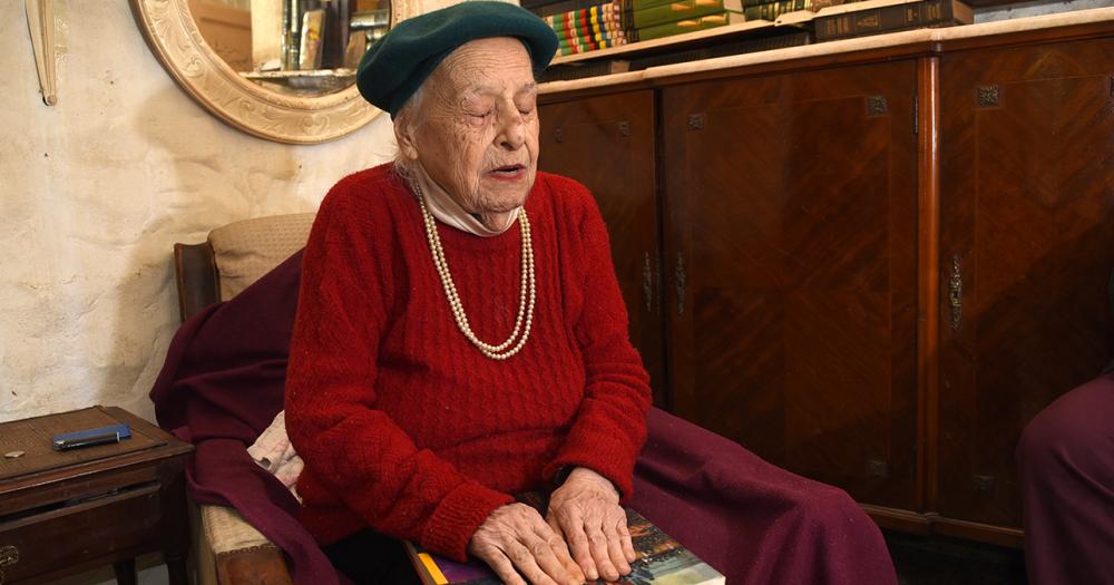 Tiene 94 antildeos y es nieta de un presidente- la historia de Kike