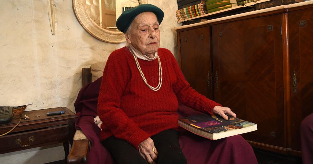 Tiene 94 antildeos y es nieta de un presidente- la historia de Kike