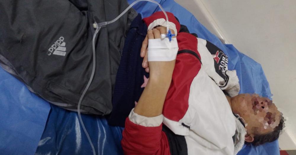 La víctima presentaba lesiones en diferentes partes del cuerpo