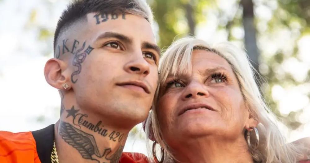 L-Gante y su mam