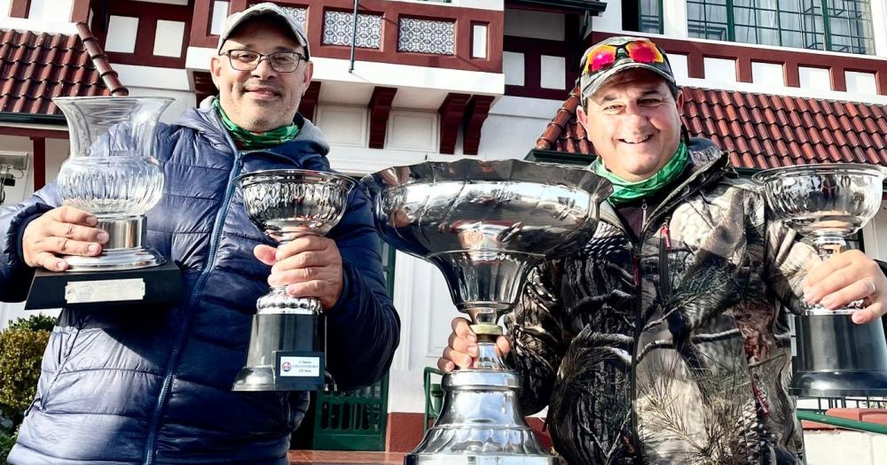 Daniel y Juan José vienen ganando varios torneos de pesca