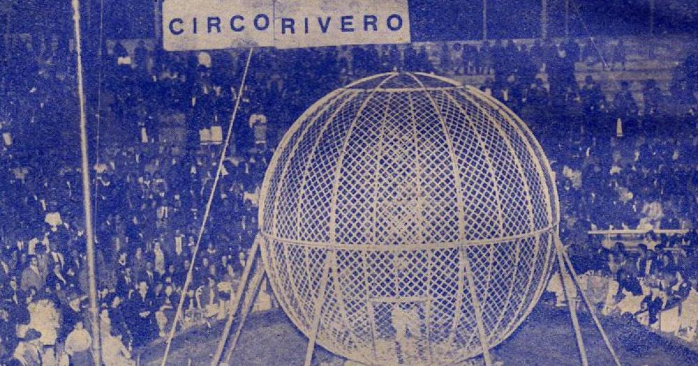 El circo de los hermanos Rivero era una cl�sico en la zona