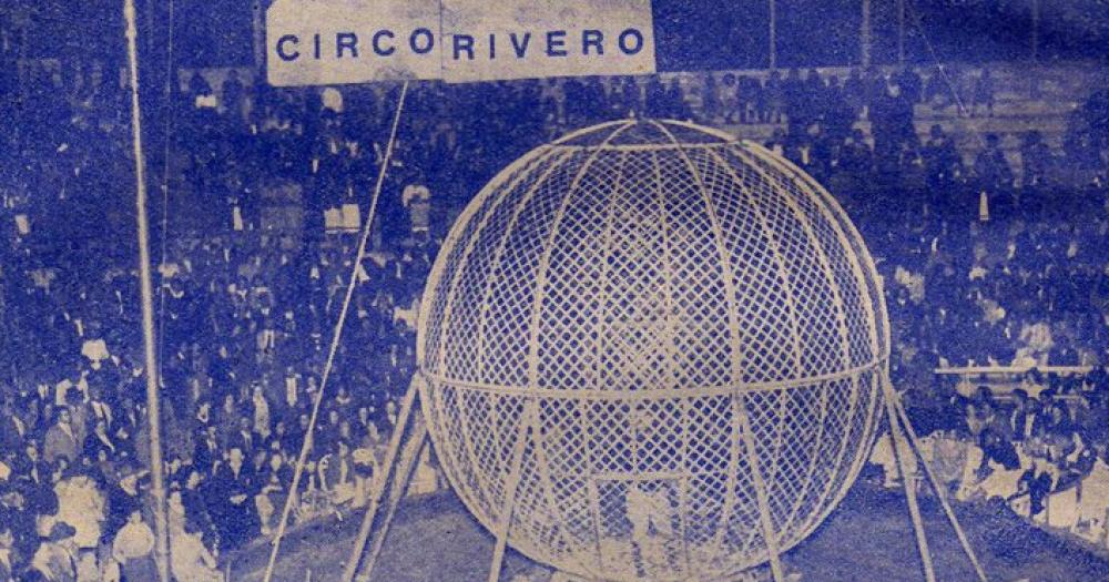 El circo de los hermanos Rivero era una clsico en la zona