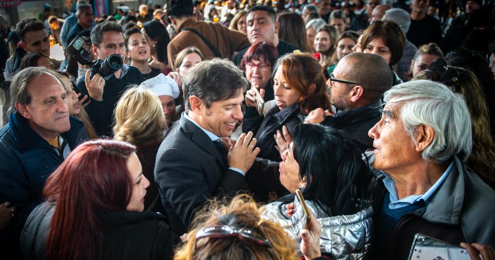 Kicillof cierra la campantildea provincial en Merlo