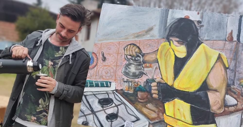 Luciano sigue expandiendo su arte bizarro- ahora en Lomas su casa