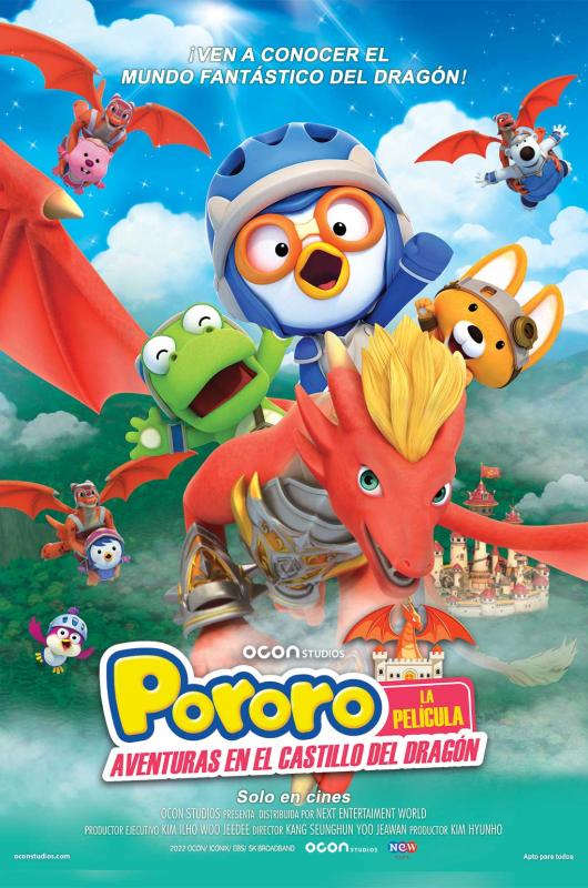 Pororo la peliacutecula Aventuras en el Castillo del Dragoacuten