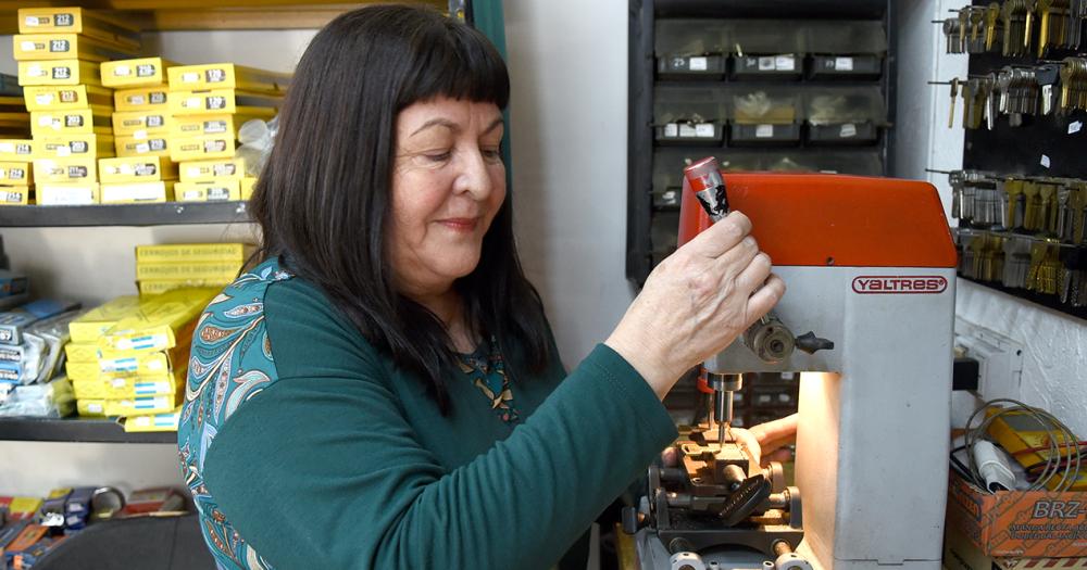 Abrioacute su cerrajeriacutea en 1974- Creo ser la primera en Argentina