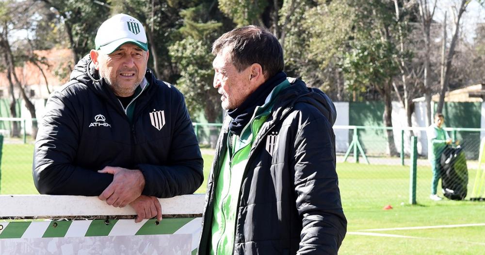 Falcioni trabaja en su nuevo Banfield para la Copa de la Liga