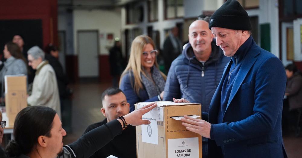 Insaurralde emitió su voto y valoró la jornada electoral a 40 años años de la vuelta de la democracia