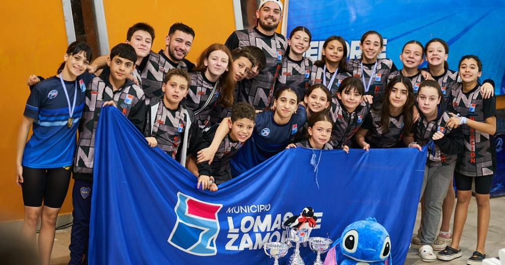 Gran actuación de los chicos de Lomas en el Campeonato Nacional