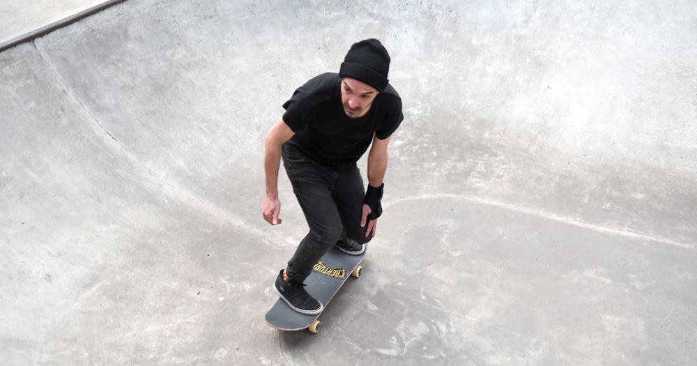 Temperley- tiene una pista de skate en su casa con un disentildeo uacutenico en el paiacutes