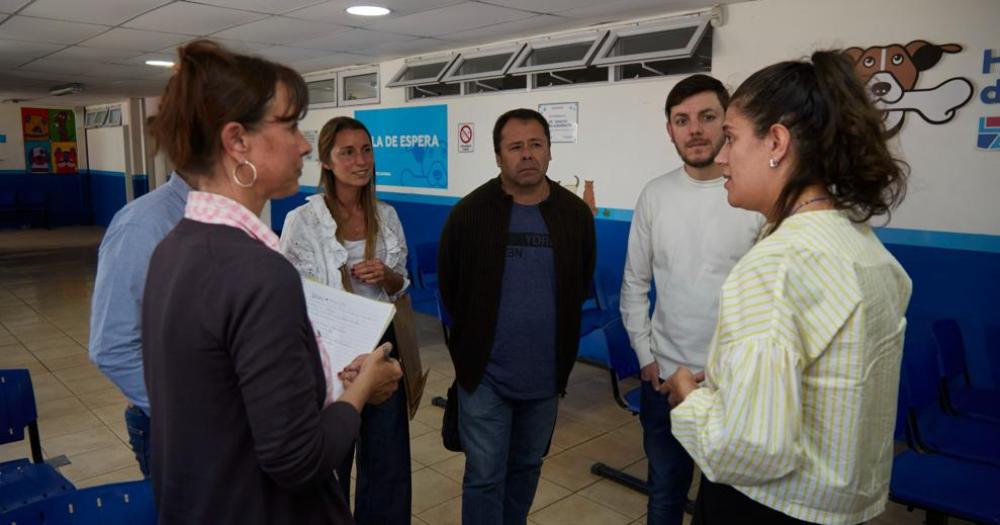 La Defensoría visitó el Hospital Municipal de Mascotas de Lomas