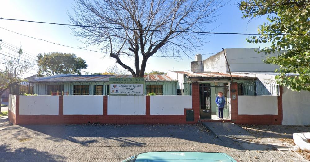 El jardín donde habrían ocurrido los abusos