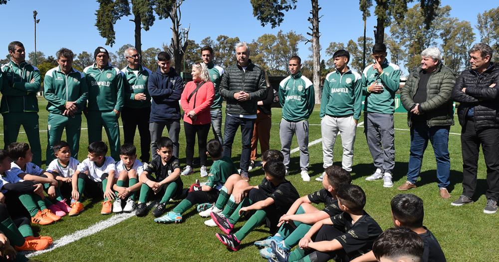 Nueva cancha para el predio de Luis Guillón