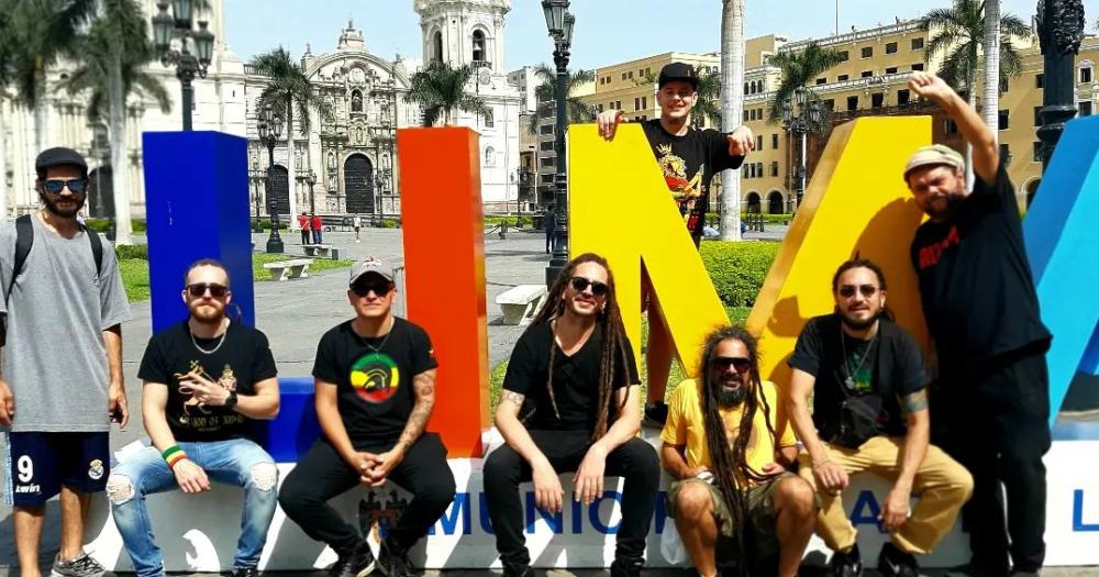 La banda Riddim de reconocimiento internacional viene de tocar en Perú