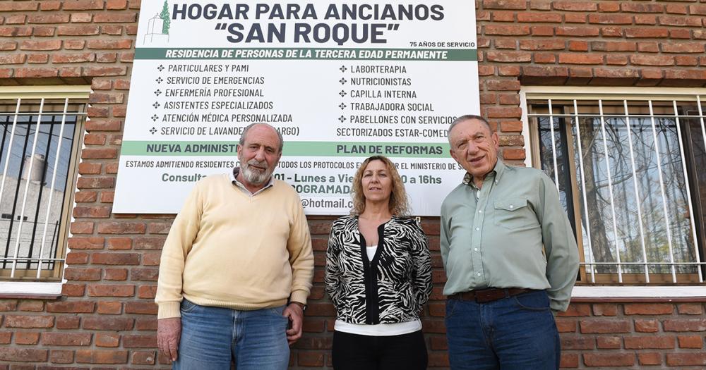 A 78 antildeos del Hogar de Ancianos San Roque- su historia ligada a la iglesia