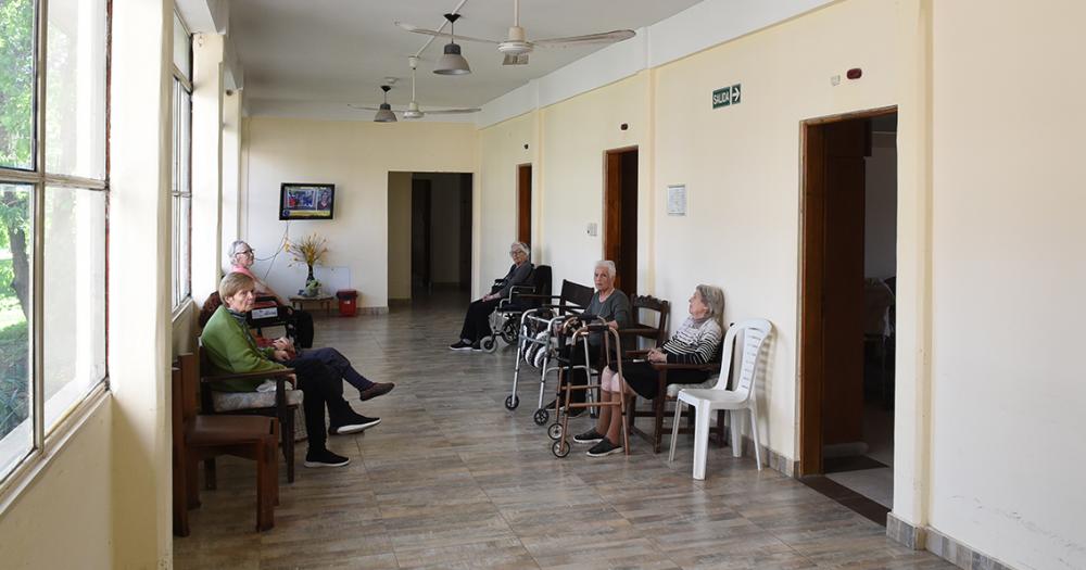 A 78 antildeos del Hogar de Ancianos San Roque- su historia ligada a la iglesia
