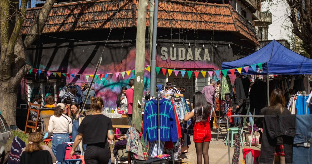 La Feria Sudaka en plena calle