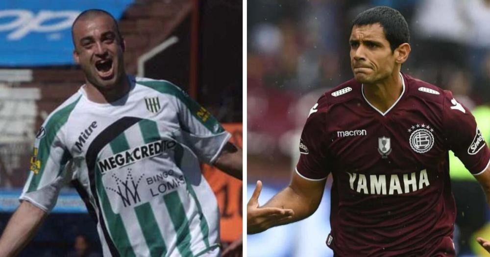 Santiago Silva y José Sand dos de los que vistieron las camisetas tanto de Banfield como de Lanús