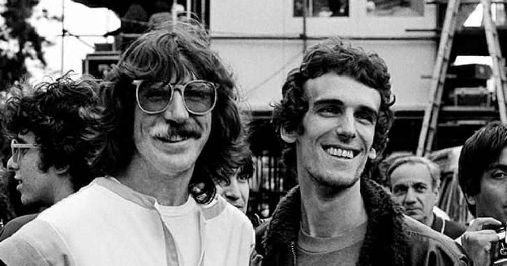 Charly García y Luis Alberto Spinetta dos grandes