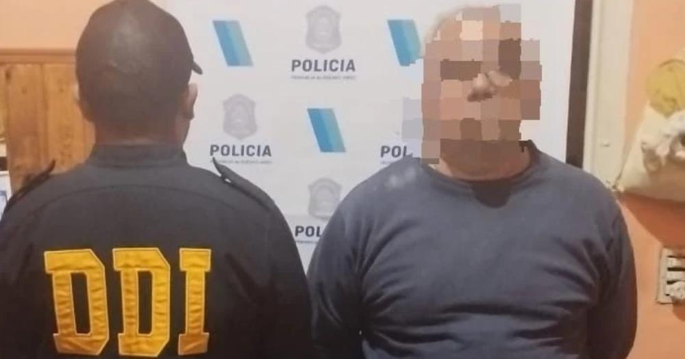 El hombre detenido en Temperley