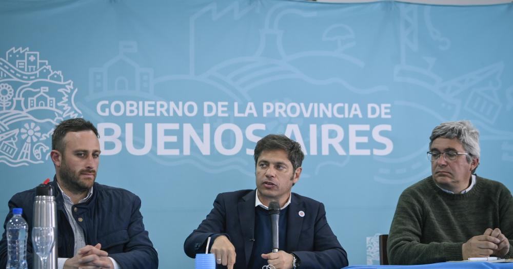 Kicillof- Proponer cargos por televisioacuten habla de lo amateur que es Milei