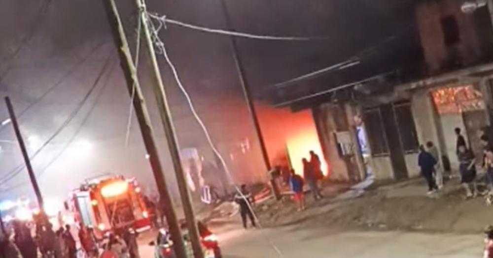 El violento episodio conmocionó al barrio