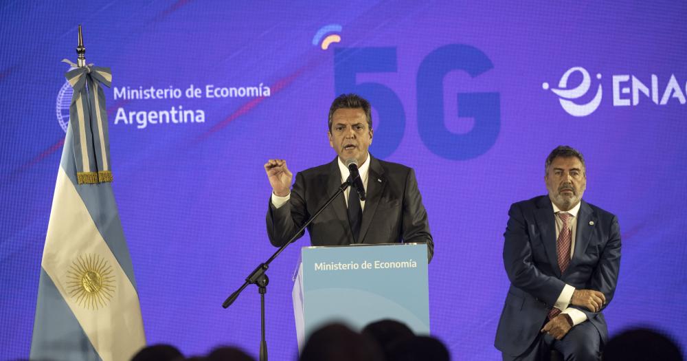 Massa anuncioacute la llegada de la tecnologiacutea 5G a la Argentina