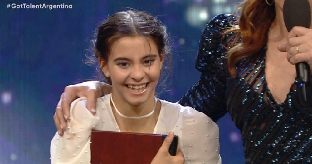 La joven 14 años brilló en Got Talent Argentina