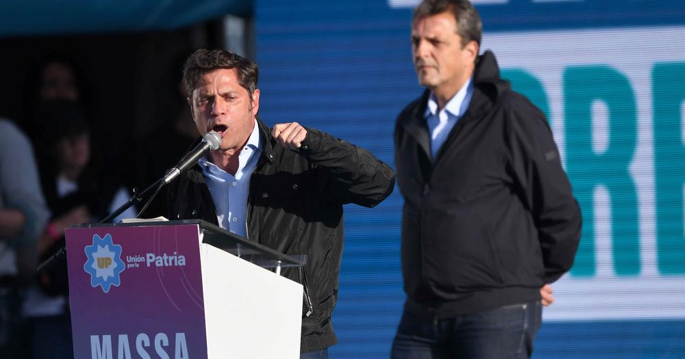 Kicillof- La campantildea termina cuando Massa esteacute en la Rosada