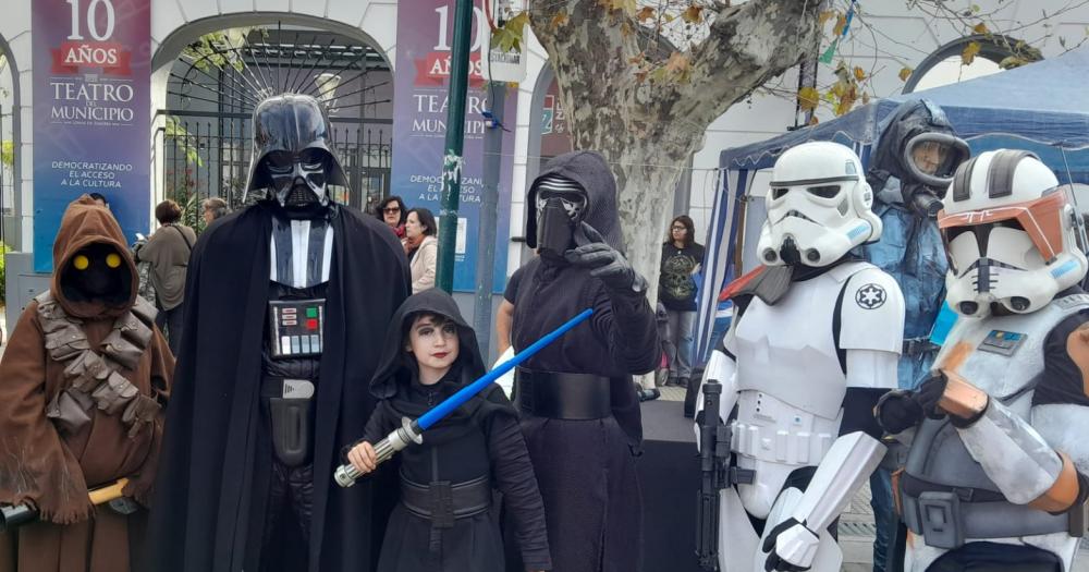 Los vecinos se podrn sacar fotos con sus personajes favoritos de Star Wars