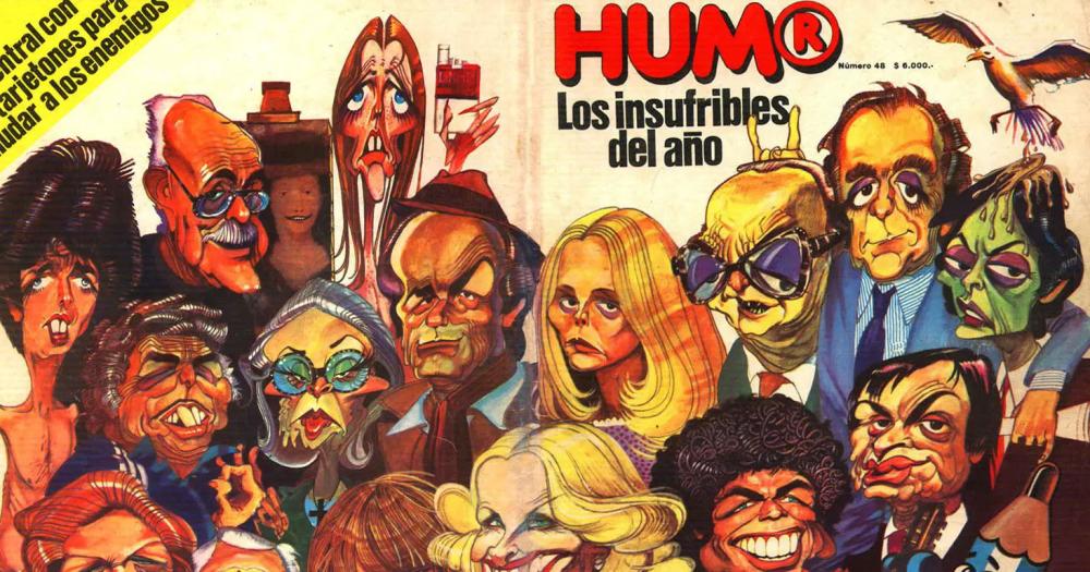 Una clsica portada de la revista Humor